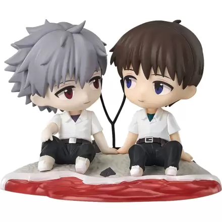 Rebuild of Evangelion Figurina Chibi Shinji Ikari & Kaworu Nagisa 8 cm poza produsului
