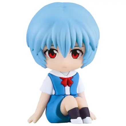 Rebuild of Evangelion Mascota din cauciuc Nendroid Plus Mini Figura Rei Ayanami 8 cm poza produsului