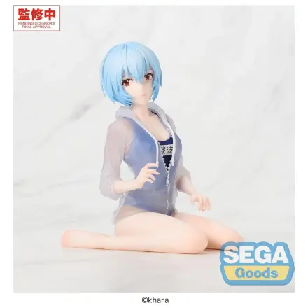 Rebuild of Evangelion Yumemirize Figurina PVC Rei Ayanami School Swimsuit Ver. 13 cm poza produsului
