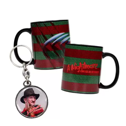 A Nightmare on Elm Street Cană și Breloc Metalic poza produsului