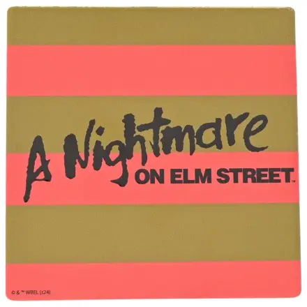 A Nightmare on Elm Street Freddy Stripes Suport de pahare patrat ceramic poza produsului
