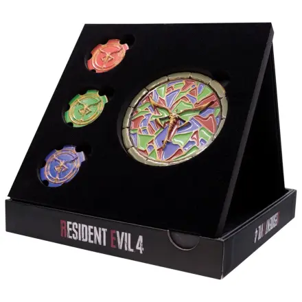 Resident Evil 4 Replica Church Puzzle Medallion Set poza produsului