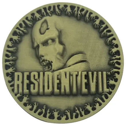 Resident Evil Collectable Coin 30th Anniversary Alamă Antic poza produsului