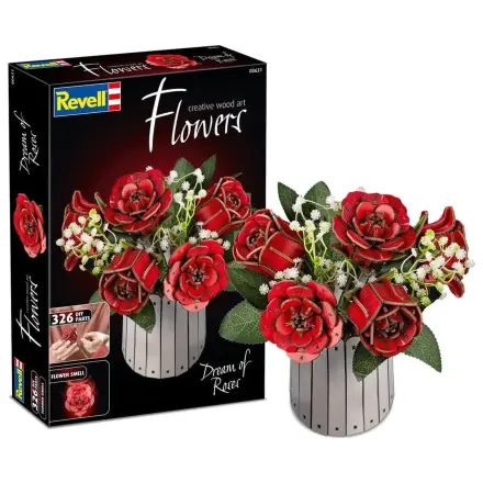 Revell Flowers Flowers din Lemn Vis de Trandafiri 22 cm poza produsului