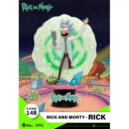Rick & Morty D-Stage PVC Diorama Rick 14 cm poza produsului