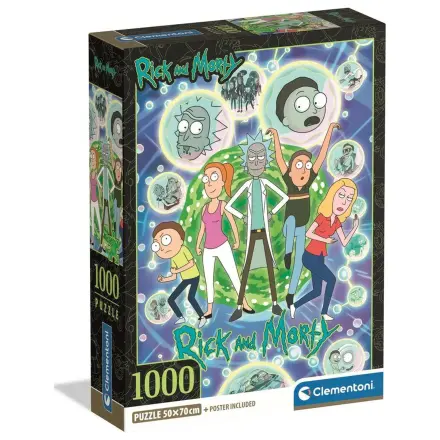 Rick and Morty 1 puzzle 1000 piese poza produsului