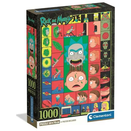 Rick and Morty 3 puzzle 1000 piese poza produsului
