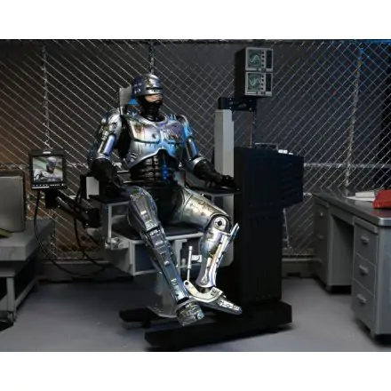 Figurină de acțiune RoboCop Ultimate Battle Damaged RoboCop cu scaun 18 cm termékfotója