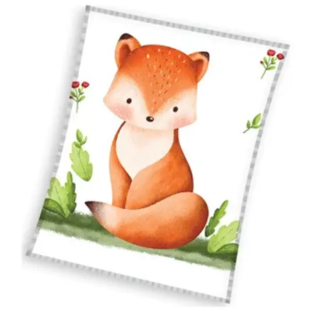 Rusty the Fox Pătură din fleece poza produsului