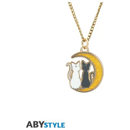 Sailor Moon Cats on the Moon colier cu pandantiv poza produsului