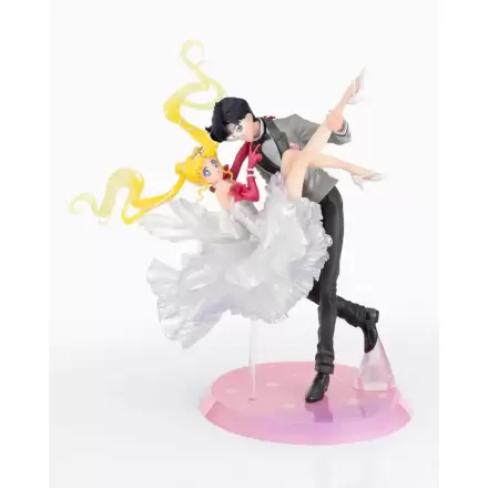 Sailor Moon FiguartsZERO Chouette Statuie PVC Usagi & Tuxedo Mask Moonlight Glow Edition 24 cm poza produsului