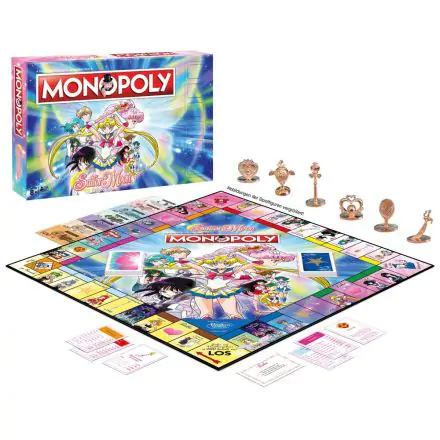 Sailor Moon joc de societate Monopoly *German Version* termékfotója