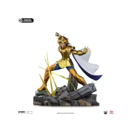 Saint Seiya Statuie Art Scale 1/10 Leo Aiolia 24 cm termékfotója