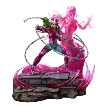 Saint Seiya Deluxe Statuie cu scară de artă 1/10 Andromeda Shun 23 cm poza produsului