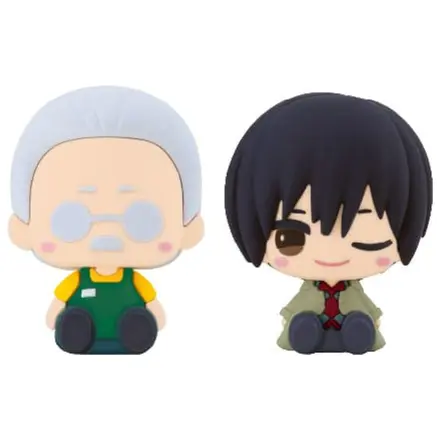 Sakamoto Days Pote Raba Mascota de cauciuc PVC mini figurina Sakamoto Taro & Nagumo 8 cm poza produsului