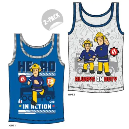 Fireman Sam Kids' Vest 2 bucati poza produsului