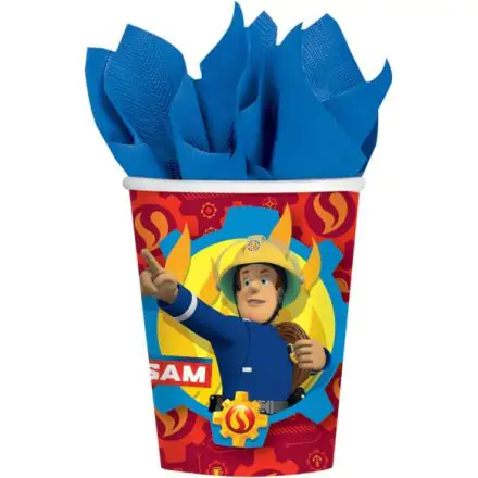 Fireman Sam Cănă de hârtie 8 buc 250 ml poza produsului