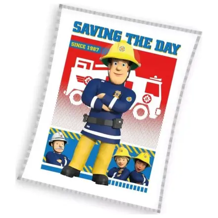 Fireman Sam Saving The Day pătură fleece 130x170cm poza produsului