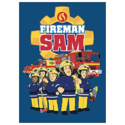 Patura din fleece Fireman Sam Team 100x140cm poza produsului