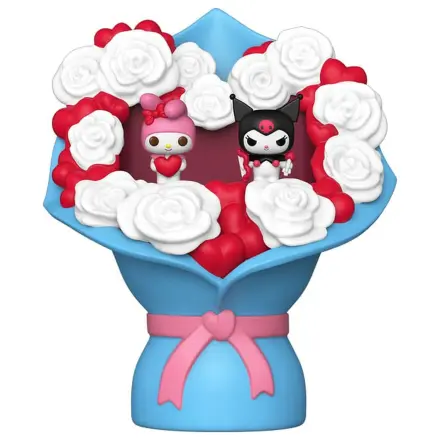 Sanrio Bitty Funko POP! Bouquet Figurina de vinil Pachet 2 My Melody & Kuromi (Valentine) poza produsului