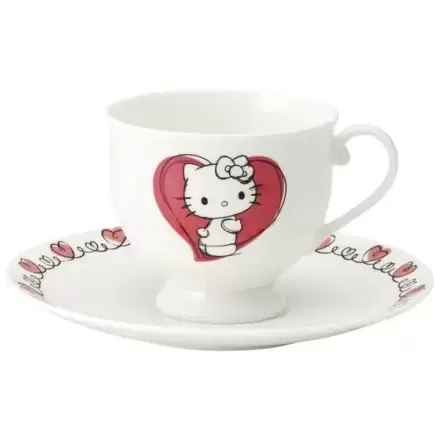 Sanrio Bone China Cană & Set Farfurie Hello Kitty poza produsului