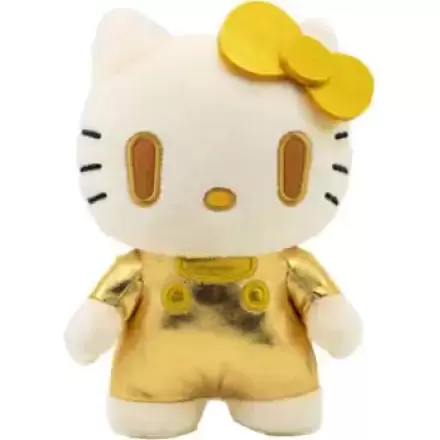 Sanrio DZNR Figurina de pluș Hello Kitty Golden Edition 18 cm termékfotója