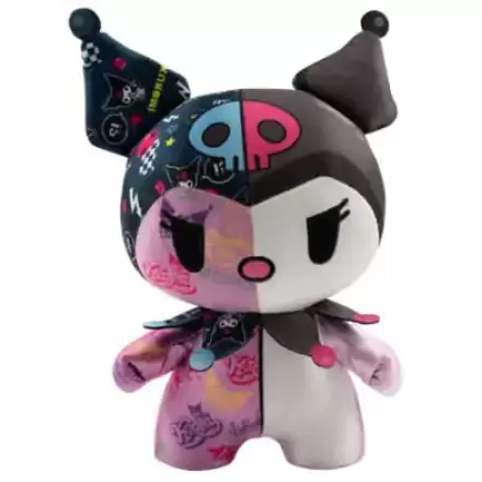 Sanrio DZNR Figurina de pluș Kuromi Graffiti Edition 18 cm termékfotója