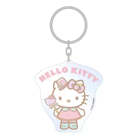 Sanrio Breloc acrilic Hello Kitty Kawaii 6 cm poza produsului