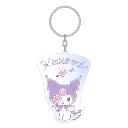 Sanrio Breloc acrilic Kuromi 6 cm poza produsului