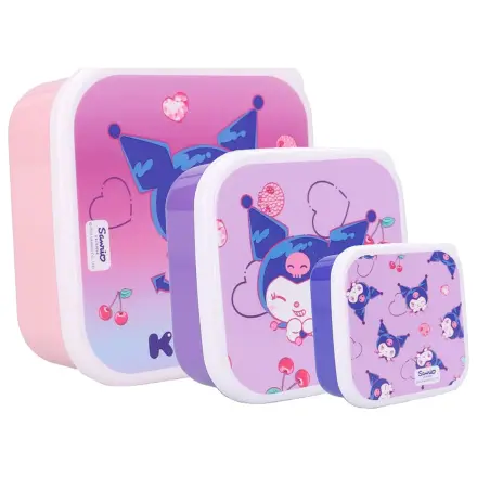 Sanrio Snack Box Set Kuromi Fresh Bites poza produsului