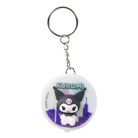 Breloc Sanrio cu lumina Kuromi poza produsului