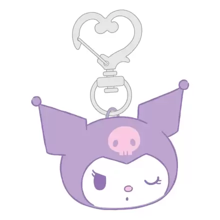 Breloc de plus Sanrio Kuromi poza produsului