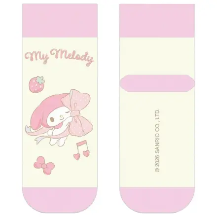 Sanrio Sosete My Melody Big Ribbon Scurte 36-40 poza produsului