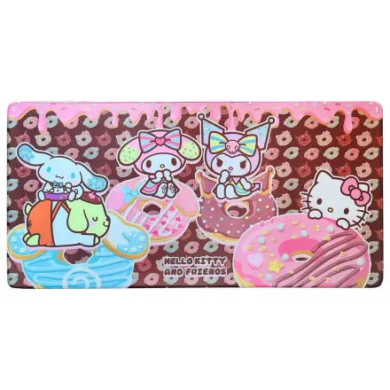 Sanrio Pink Black Party Series XXL Mousepad Hello Kitty & Friends Donuts poza produsului