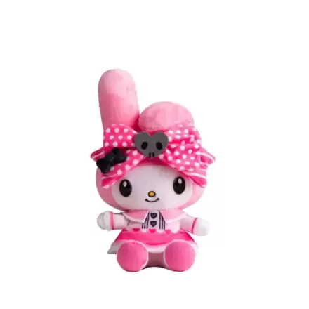 Sanrio Figurina de plus My Melody Roz Negru Editia de Petrecere Aniversara 17 cm poza produsului