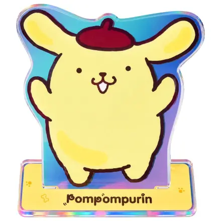Sanrio Acrylic Standee Pompompurin 30th Anniversary Squishy Cute Purin 17 cm poza produsului