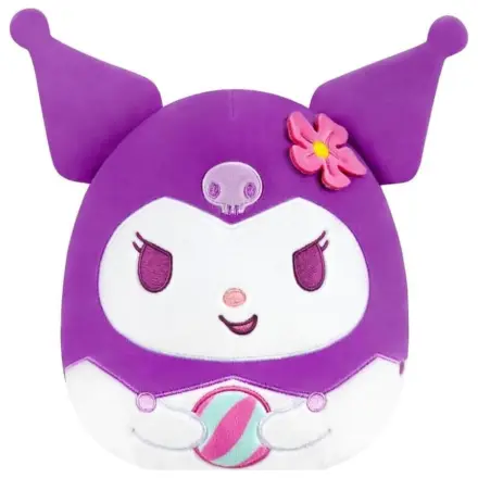 Sanrio Squishmallow Plush Figure Hello Kitty and Friends Seize the Moment Kuromi Beachball 20 cm poza produsului