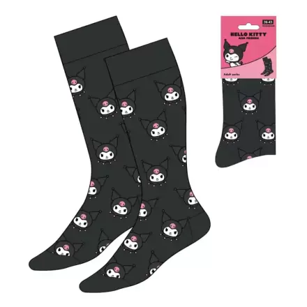Șosete Sanrio Kuromi Face 36-43 poza produsului