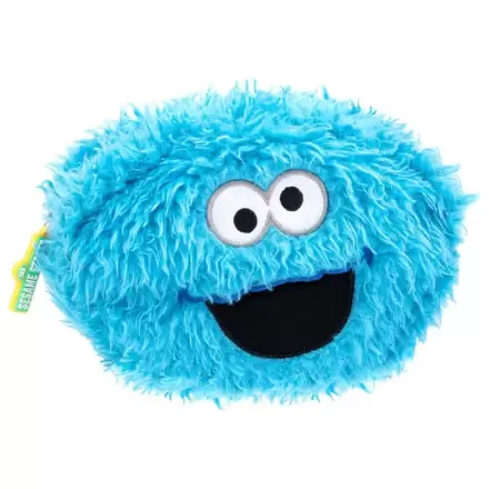 Sesame Street Cookie Monster etui plușat pentru creioane termékfotója