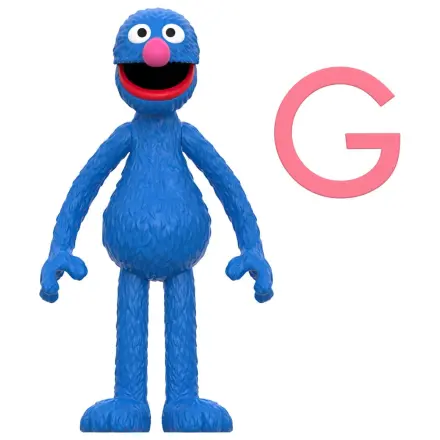 Sesame Street ReAction figurina de acțiune Wave 05 Grover 10 cm poza produsului