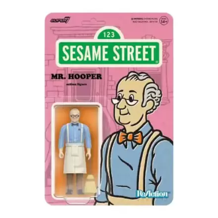 Figurină de acțiune Sesame Street ReAction Wave 03 Mr. Hooper 10 cm termékfotója