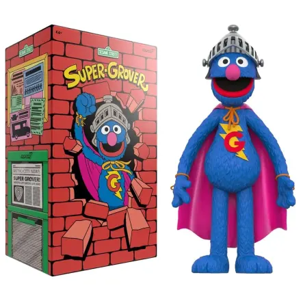 Sesame Street Figurina de vinil supradimensionata Super Grover 36 cm poza produsului
