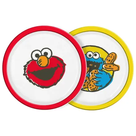 Sesame Street farfurie Vintage Kids 2-Pack 22 cm poza produsului