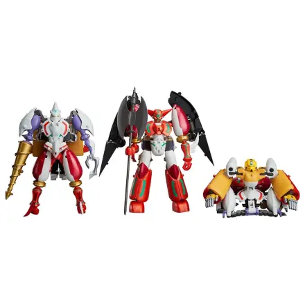 Shin Getter Robo G Action Figure set de 3 bucati Dynamic Change Getter Robo 10 - 13 cm poza produsului
