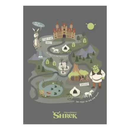 Shrek Art Print Călătorie spre Far Far Away Limited Edition 42 x 30 cm termékfotója