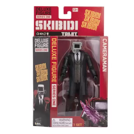 Skibidi Toilet Cameraman figurina 16 cm poza produsului
