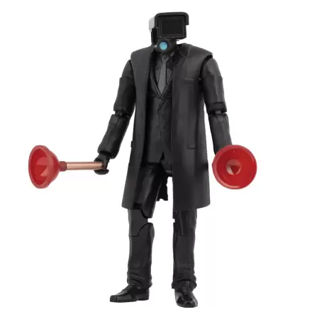 Skibidi Toilet Dark Plungerman figurina 16cm poza produsului
