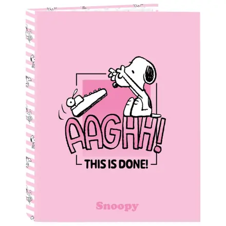 Snoopy A4 carton 4 inele dosar poza produsului