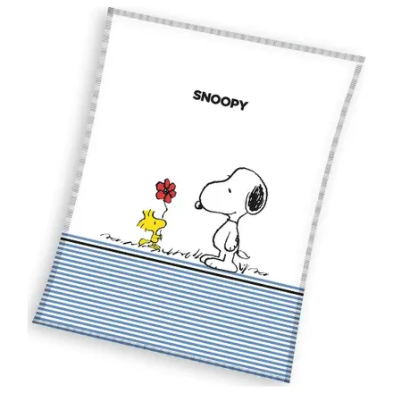 Pătură fleece Snoopy Flower poza produsului