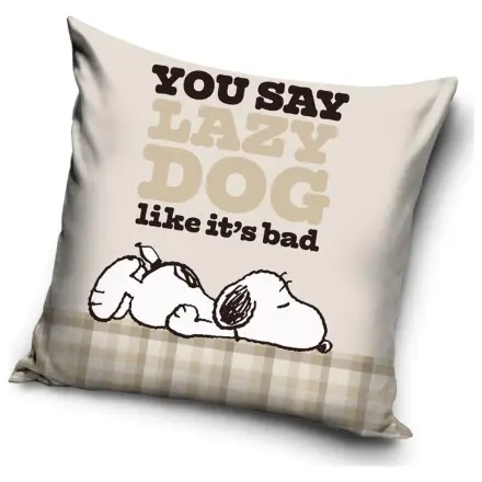 Snoopy Lazy Dog față de pernă poza produsului
